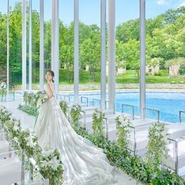 最大2万ギフト[挙式全額OFF*170万]贅沢3万円試食×水辺チャペル