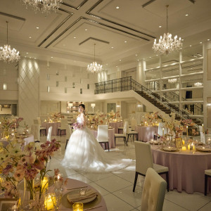 キャンドルが幻想的|ララシャンス 博多の森の写真(55857467)