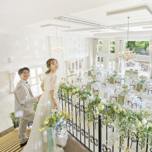 階段入場|ララシャンス 博多の森の写真(55857183)