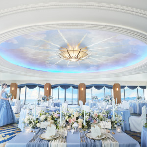 270度のパノラマビューが魅力♪スカイバンケット『レインボー』|神戸ポートピアホテルの写真(47379631)