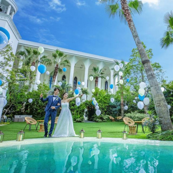【夏婚*】25年7～8月★【40名152万円】ガーデンでの写真が映えるサマーW