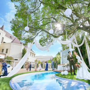 下見した会場の写真