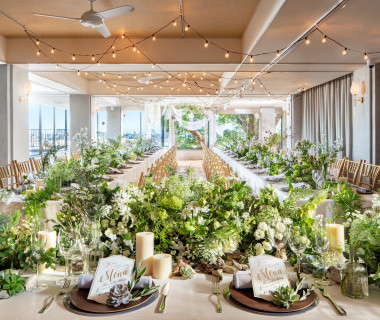 果てしなくシンプルだから、個性だって表現できる-NATURAL WEDDING-