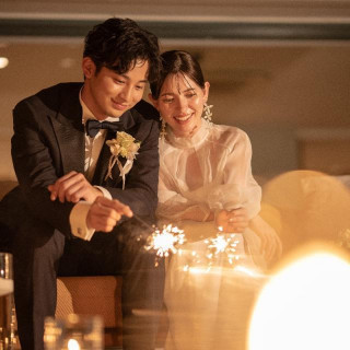 ナイトウェディングらしい演出をご提案
