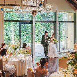 【新生活応援】当館最大特典｜春のウエディング体験×豪華試食