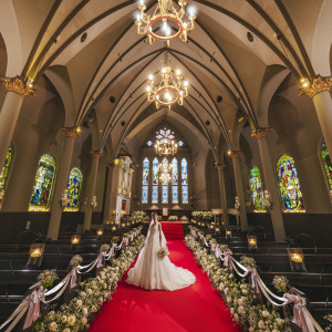 下見した会場の写真