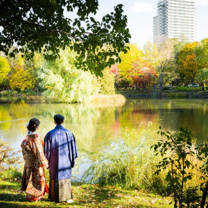 自然な姿のおふたりのお写真も撮影します|札幌パークホテルの写真(38761398)
