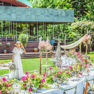 下見した会場の写真