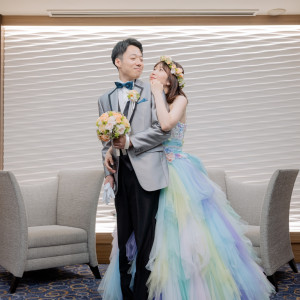 GRANMANIEでは日本の花嫁のためにミリ単位でパターン修正まで行われており、安心して袖を通して頂く事が出来ます。|札幌パークホテルの写真(38763771)