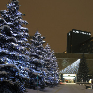 ～冬～ 北海道らしい季節。街が純白の中で過ごす。|札幌パークホテルの写真(27106089)
