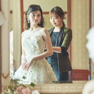 ≪花嫁気分を体感して≫ドレス試着&ヘアセット体験♪