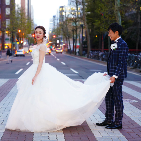 道内の方はもちろんや道外の方、海外の方も
満足のいくお写真を残せます。