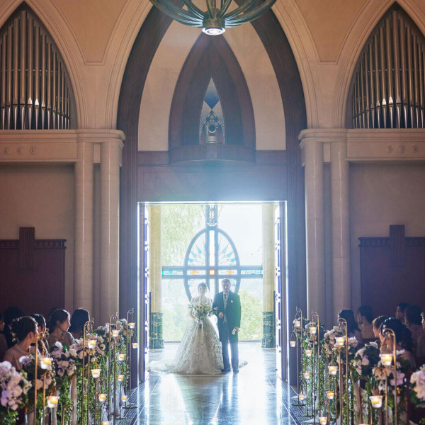 大切なゲストに見守られて過ごす大切な時間