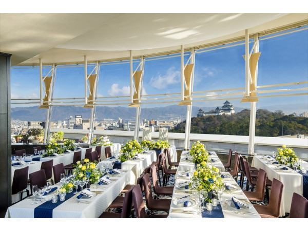360°パノラマの最上階貸切レストランウェディング 『ツインバード』