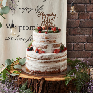 おふたりのテーマカラーこんなアレンジもOK。