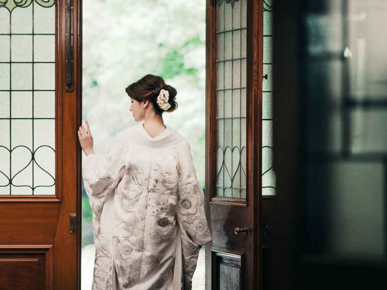 憧れの和婚。伝統的な日本の結婚式を