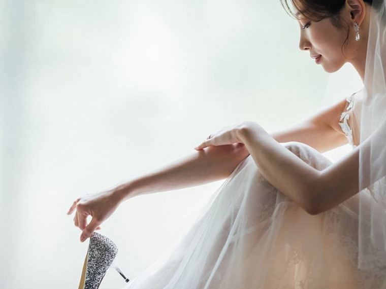 人生最高の装いをまとい、祝福の舞台へ
