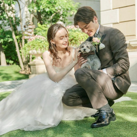 【NEW*ガーデン挙式】ガーデン挙式＆貸切披露宴体験ペットもOK♪