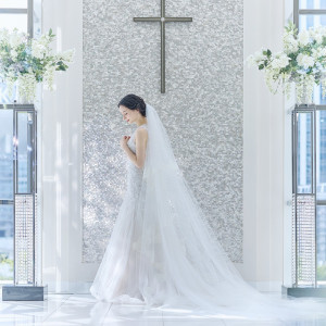 花嫁を1番美しく輝かせる天空のチャペル|アートグレイス・ポートサイドヴィラの写真(26255006)