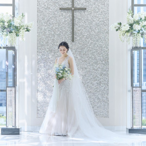 花嫁を1番美しく輝かせる天空のチャペル|アートグレイス・ポートサイドヴィラの写真(26255011)