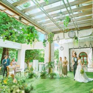 【水曜限定*120万特典★】憧れ挙式×上質WD体験*絶品LIVE試食