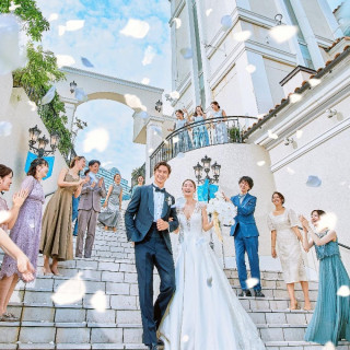 ＼初見学おすすめ／みなとみらい景色体験×感動挙式*コース試食