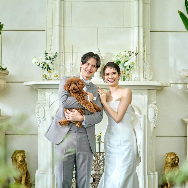 Dog With Wedding＊