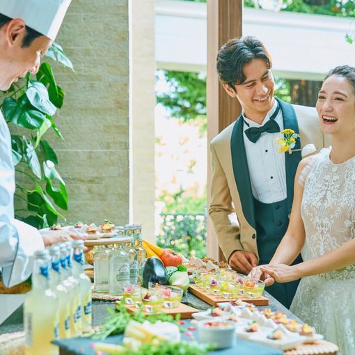 アートグレイス・ポートサイドヴィラの結婚式の公式写真（4枚目）