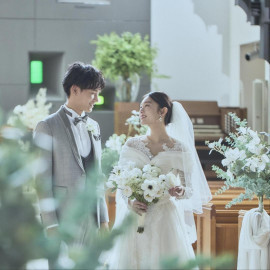 初見学【ギフト券×30万特典】憧れ大聖堂&花嫁体験×豪華試食