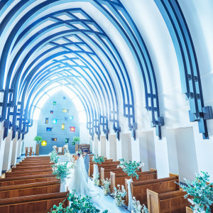 県内最大級のスケール感を誇る圧巻のチャペル|グランシャリオの写真(44582462)