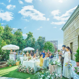 \贅沢*和牛試食/緑溢れる庭付き貸切会場&光のチャペル体験