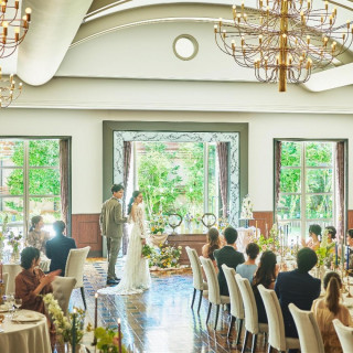 連休BIG【1万ギフト＆試食付】心躍る*光のチャペル＆ガーデン付貸切W