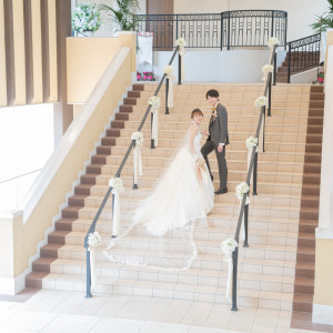 小さな頃から憧れた結婚式をここで叶えよう♪|長岡ベルナールの写真(17231718)