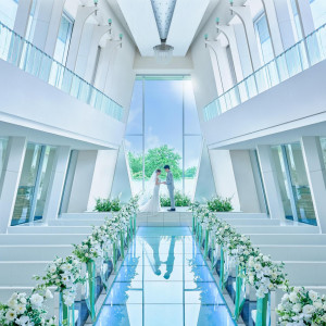 下見した会場の写真