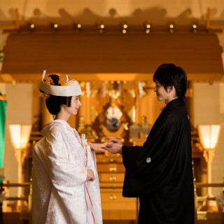 館内神殿では和装を着て和の雰囲気になれる