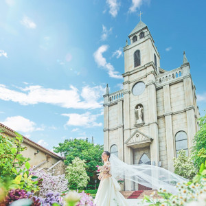 360°ヨーロッパの街並みに囲まれた「テーマパークウエディング」|プリムローズ/FIVESTAR WEDDINGの写真(31758401)