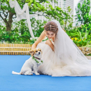 《愛するペットが憧れ大聖堂に♪》皆が主役*思い出に残る結婚式