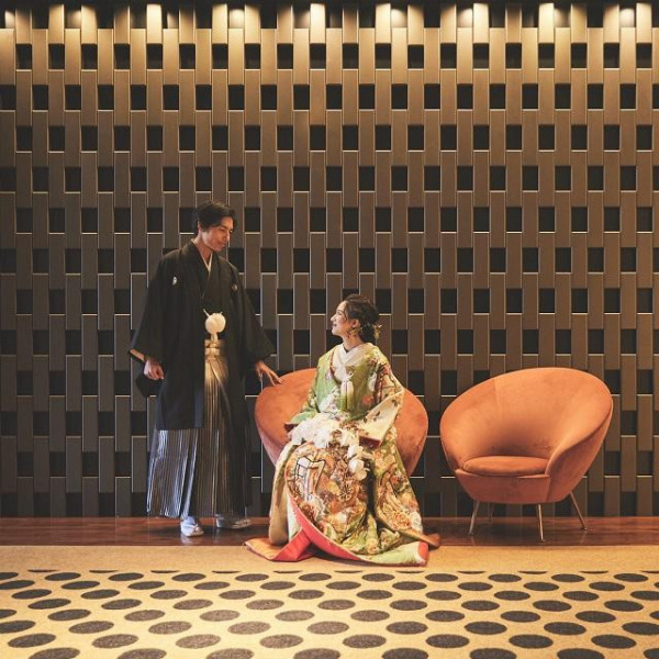 和と洋の調和がゲスト様にサプライズを提供