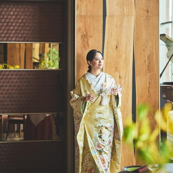 情緒あふれる和装前撮りも可能