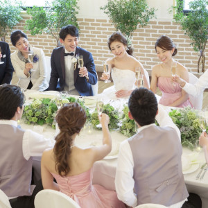 少人数専用バンケットあり！大切なゲストを招いての食事会も可能