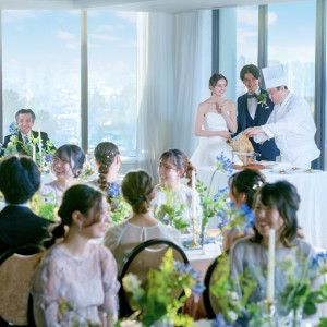 シェフが仕上げるお料理も演出に|弘前パークホテルの写真(53683176)