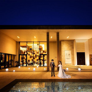 下見した会場の写真