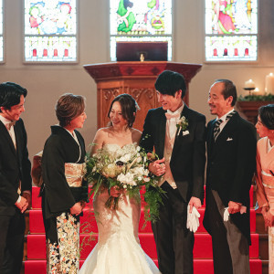 家族との心温まるフォトタイム|京都セントアンドリュース教会の写真(22802160)