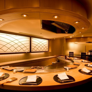 ホテルの中の特別な空間「鉄板懐石 りんどう」では熊本のブランド牛「和王」を中心に海の幸、熊本の大地の恵みを目の前で調理|ワン・ステーションホテル熊本（旧ザ・ニュー ホテル 熊本）の写真(638048)