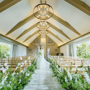 下見した会場の写真