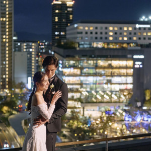 夜景が二人を包み込む幻想的な一日|ワン・ステーションホテル熊本（旧ザ・ニュー ホテル 熊本）の写真(46703246)