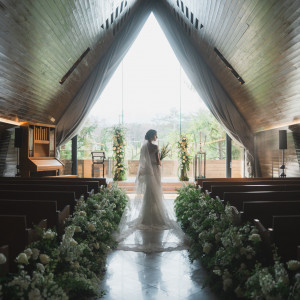 下見した会場の写真