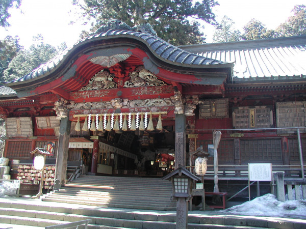 神殿「北口本宮冨士浅間神社」