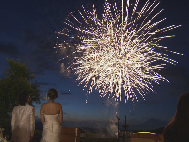 特別な演出をご用意|花火の演出