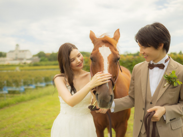 特別な演出をご用意|ホースウエディング